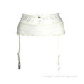 OEM White Quick Dry Womens Sexy Garter Belts  for Wedding D